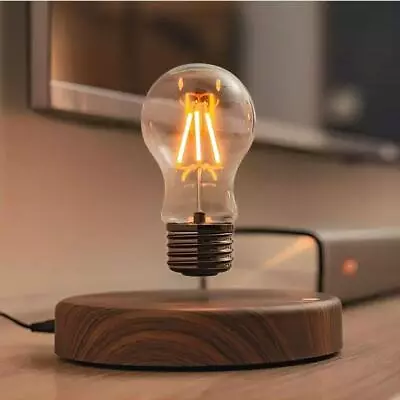 Magnetic Floating Lamp Bulb Levitation Magic Light Unique Office Desk Gift Decor • $94.90