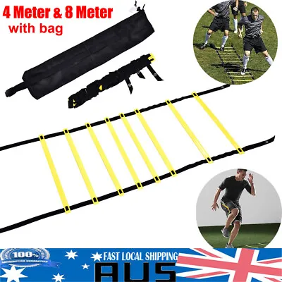 8M Sports Agility Speed Ladder Football Ladder Soccer Training Equipment Workout • $15.15