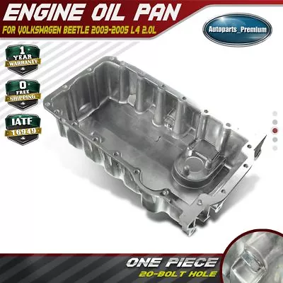 Engine Oil Pan Sump W/ Oil Level Sensor Hole For Volkswagen Beetle 03-05 VWP42A • $45.79