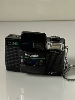 Miranda 35ME 35mm LOMO Style Point & Shoot Camera Black - Faulty Flash • £12.95