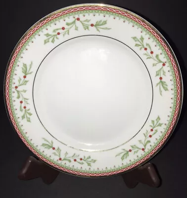 Mikasa Holiday Traditions L3475-202 Salad Plate 8” Christmas China Replacement • $21