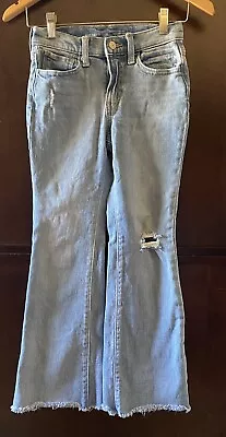 Old Navy Girls Size 10 Slouchy Straight Denim Jeans EUC • $14