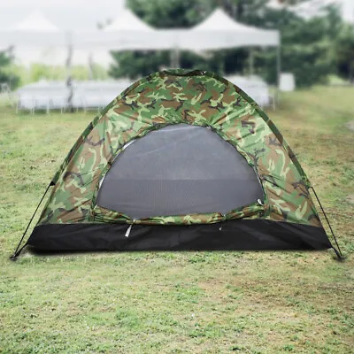 3 Man Persons Pop Up Tent Camping Family Festival UV Protection Waterproof • $30.39