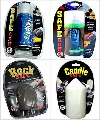 £3.99 • Buy Safe Stash Secret Storage Lighter Book Candle De-icer Rock Screwdriver Clock