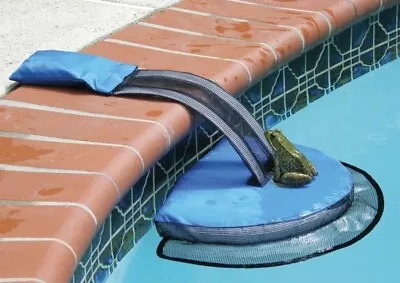 Frog Log Pool Critter Saving Escape Ramp Inflatable Pool Pillow Spa #70200 *NEW • $16.95