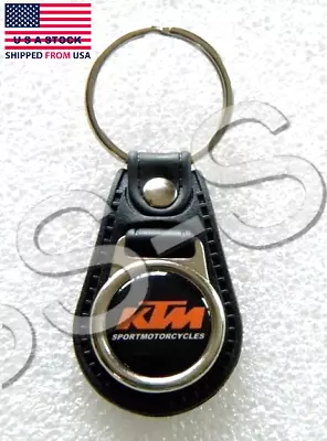 Ktm Key Fob Ring Chain Motorcycles Racing Enduro Moto Cross Moto Gp Duke Rc8 R • $12