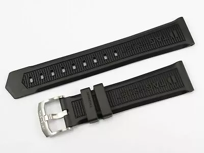 New TAG Heuer Formula 1 BT0717 Rubber Strap 22mm F1 Grande Date Black WAH1010 • £150