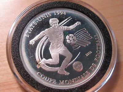 2002 Togo 1000 Francs Proof Coin World Cup Commemorative 1994 • $42.99