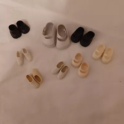 Vintage Doll Shoe Lot - Various Sizes - Use For Crafts Or Collect . • $0.99