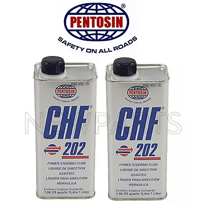 For 2 Liters Power Steering/Hydraulic Pump Fluid CHF 202 Synthetic Pentosin • $56.91