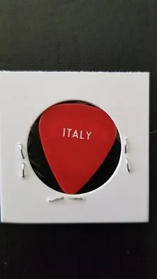 Van Halen / Sammy Hagar 1993 Right Here Right Now Tour Italy Concert Guitar Pick • $130