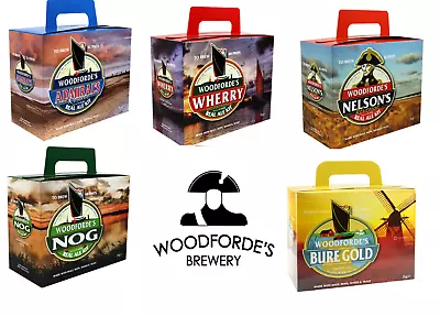 Woodfordes Real Ale Beer Kits For Home  Brew Home Brewing Multi Listing • £29.99