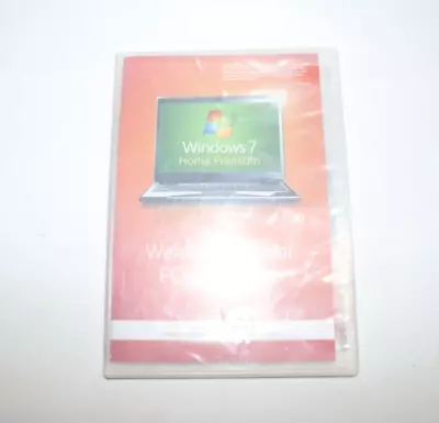 Microsoft Windows 7 Home Premium 64 Bit Full Version DVD With Product Key • $49.99