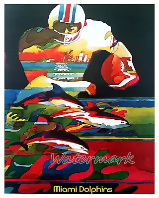 Vintage 1970's NFL Miami Dolphins Poster Print Color REPRINT 8 X 10 Photo Pic • $5.59