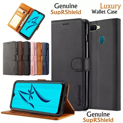 For Oppo AX5S AX7 SupRShield Wallet Case Leather Flip Magnetic Cover • $9.99