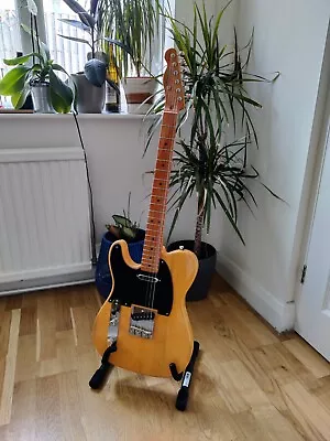 £320 • Buy Fender Squier Classic Vibe 50s Telecaster Butterscotch Blonde Left-Handed
