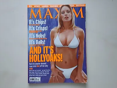 Maxim Holly Oaks Ali Landry Tina Arena Magazine July 2000 Poster Playboy Photo  • $5