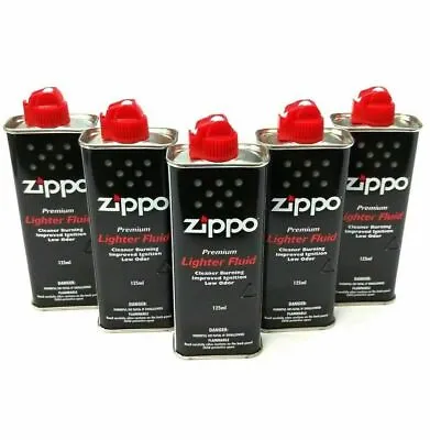 Original Zippo Lighter Fuel Fluid Petrol UK SELLER Brand New 3 FOR £12.99 ONLY • £8.54