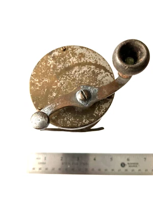 $300 • Buy Antique Vom HOFE Original Basic Solid Brass Fishing Reel Circa Mid 1860's