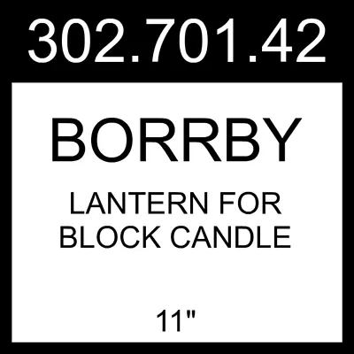 $94.99 • Buy IKEA BORRBY Lantern For Block Candle Indoor/outdoor White  11  302.701.42