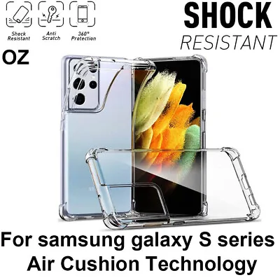 Shockproof Case Cover For Samsung Galaxy S22 Ultra Plus S21 S20 FE S10 S9 S8 S7+ • $2.99