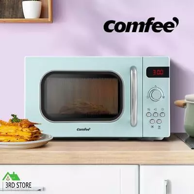 Comfee 20L Microwave Oven 700W Countertop Kitchen 8 Cooking Settings Green • $113.40