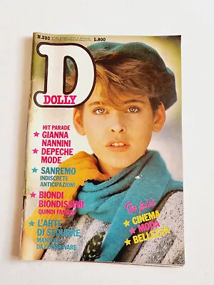 Rare Magazine Dolly 330-1985 + Poster Depeche Mode-Sanremo 85-GREG Evigan-Oltean • $34.17