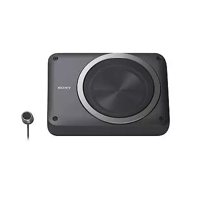 Sony XSAW8 8 Inch Shallow Compact Powered Car Marine Audio Aluminum Subwoofer • $191.09