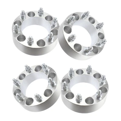 $88.36 • Buy (4) 2  6 Lug Wheel Spacers Adapters Fits Chevy Silverado 1500 Tahoe Suburban