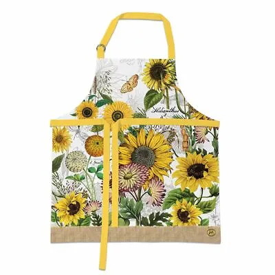 Michel Design Works ~~ Sunflower Apron  ~~ FREE SHIPPING ~~  NEW • $23.99