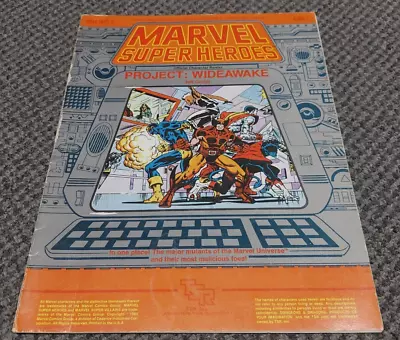 Project Wideawake - Marvel Super Heroes Role Playing Game 6861 MH AC 5 • $22.95