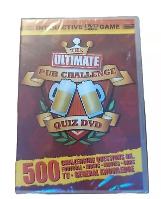 Ultimate Pub Quiz (DVD 2008) Interactive DVD Game New & Sealed • £4.99