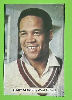 Sir Garfield Sobers (ICC HOF) Signed Magazine Cutout • $19