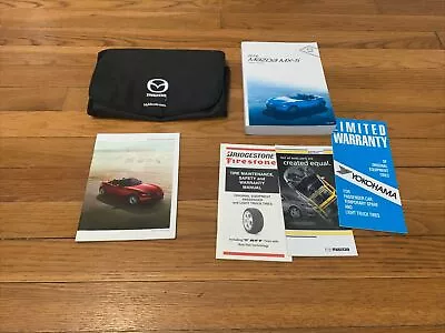 2016 Mazda Miata MX-5 MX5 Owners Manual With Case OEM Free Shipping • $69.95