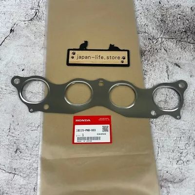 HONDA 18115-PNB-003 K20 K20A K20Z K24 Exhaust Manifold Header Gasket OEM Genuine • $37.09