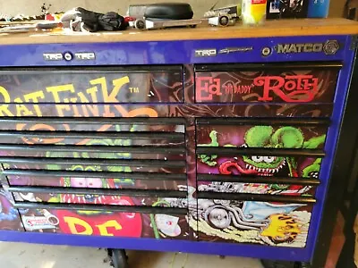 Matco Tool Chest Tool Box With Tools Metric Tools Purple Rat Fink Toyota MDT  • $15000