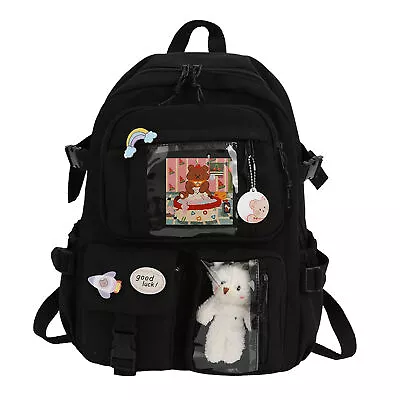 Large Girl Teens Student Kawaii Backpack Cartoon College Womens School Bags • $27.14