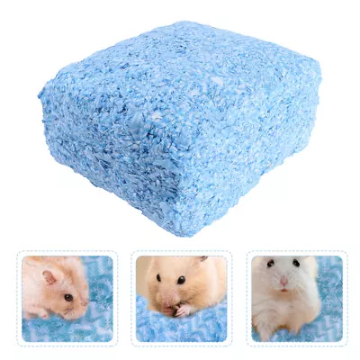  Hamster Paper Cotton Pad Small Animal Litter Bedding Wood Shavings • £17.35