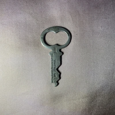 $4.99 • Buy National Cash Register Antique Vintage Original Key Number 1