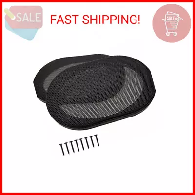 4  X 6  Speaker Grill Covers Car Speaker Subwoofer Guard Protector ABS Plastic • $27.62