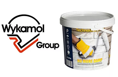 Damp Proof Water Proof Paint Wykamol Technoseal DPM Wall And Floor 5 Litre White • £32.95