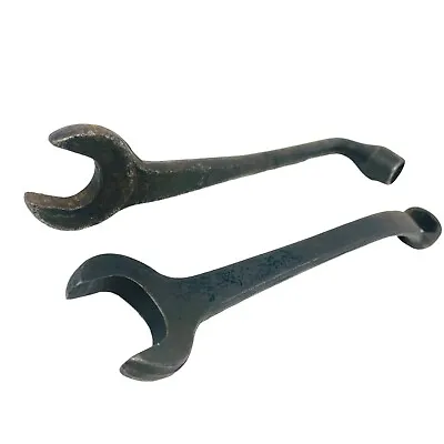 2 Pcs Vintage Combination Wrench Hand Tools Workshop Equipment • $23.99