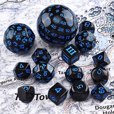 $20.48 • Buy Glitter Polyhedral Dungeons And Dragons Iidescent Dices Dice Set Game Accessory