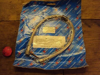 Nos Venhill 3h0400 400mm Stainless Brake Hose Pipe Line 1/8 Bsp Female Fittings • $29.83