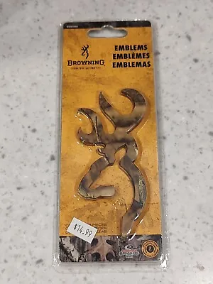 Browning Car / Truck Emblem - Mossy Oak Break Up • $8.50