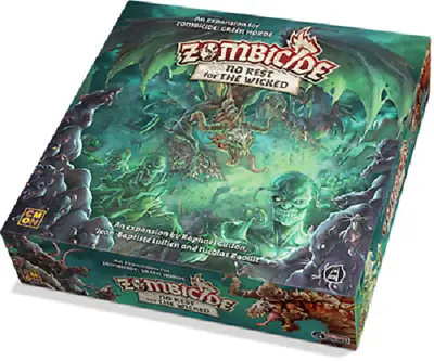 No Rest For The Wicked Zombicide Green Horde Board Game CMON NIB • $37.71