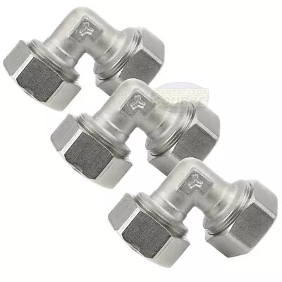 3 Pack RapidAir MaxLINE Compressed Air Piping 3/4  Elbow M8067 Max Line Rapidair • $60.95