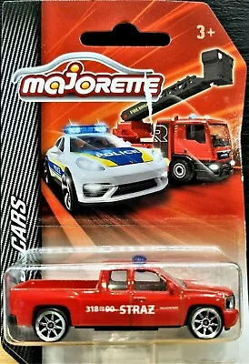 Majorette 2019 Chevrolet Silverado SOS Cars New Long Card • $13.95