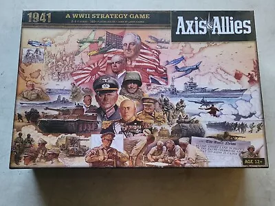 Axis & Allies 1941 The World Is At War Board Game Avalon Hill New Sealed  • $39.99