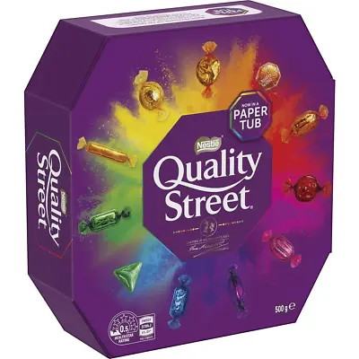 Nestle Quality Street Chocolate Assortments Gift Tub 500g • $42